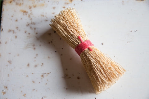 Brush with Red Tie